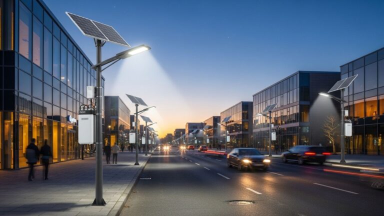 Commercial Solar LED Street Lighting System