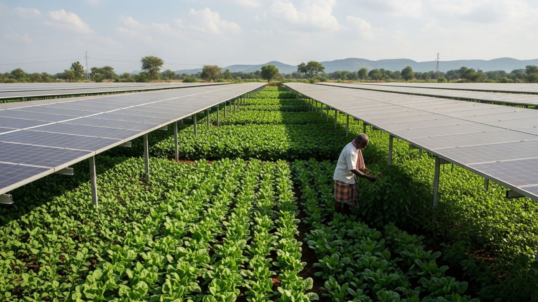 Dual Land Use for Farming and Energy