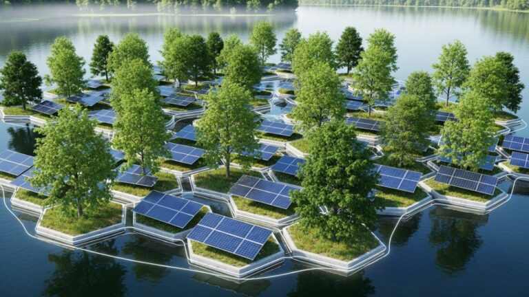 Floating Solar Forests