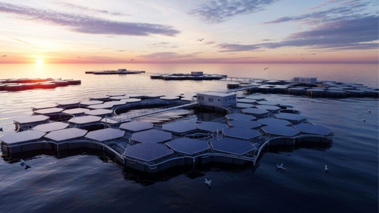 Floating Solar Islands