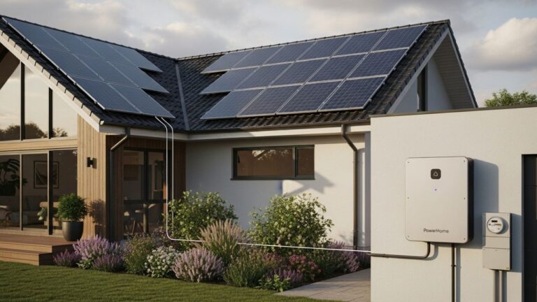 Home Battery Storage & Solar System
