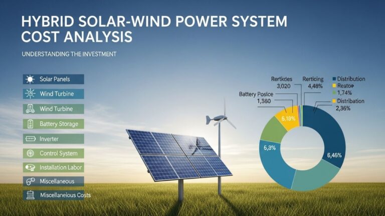 Hybrid Solar-Wind Power System Cost