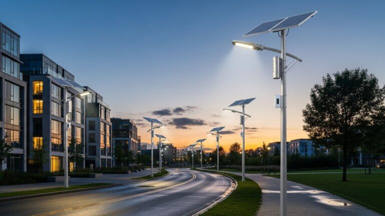 Smart Solar Street Lights