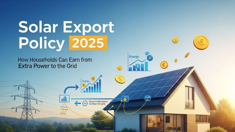 Solar Export Policy 2025