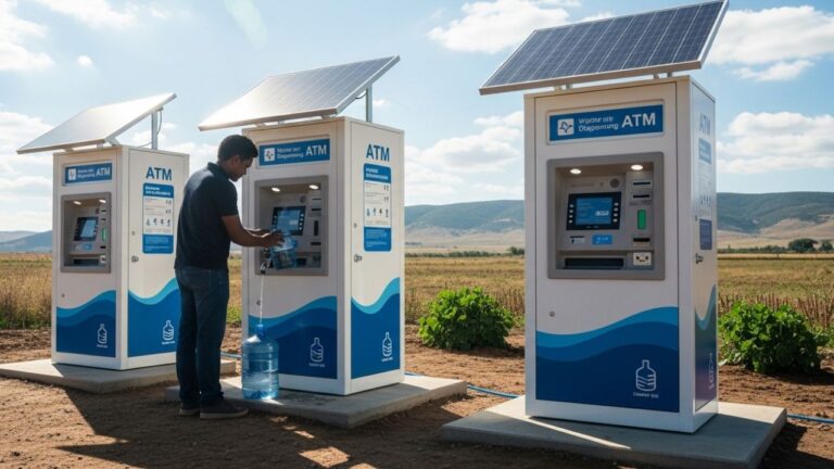 solar water ATMs