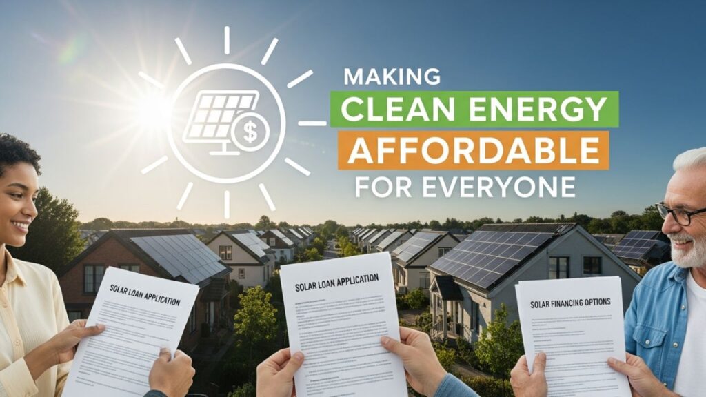 Solar Financing and Solar Loans