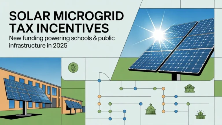Solar Microgrid Tax Incentives