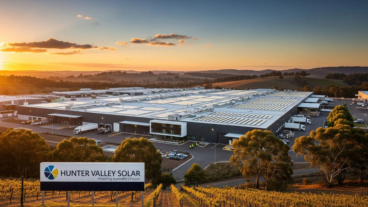 Sunman 500 MW solar factory Australia