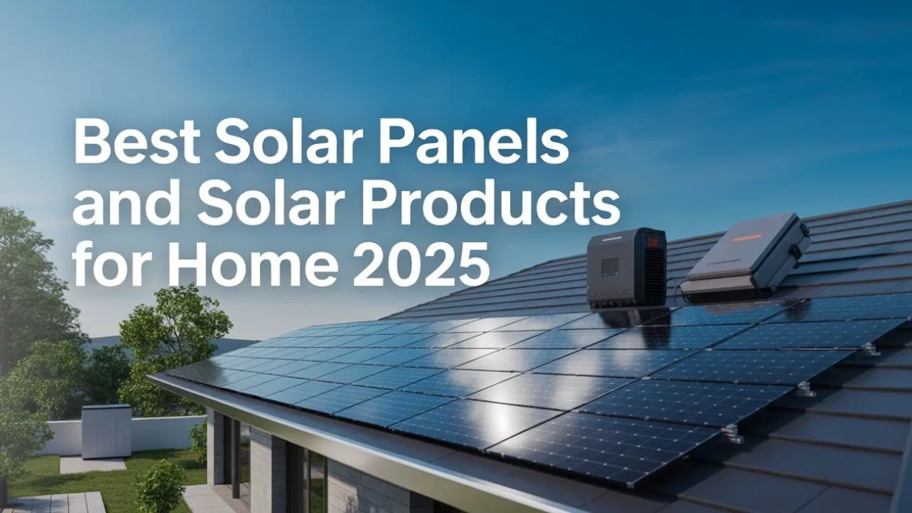 solar products for home