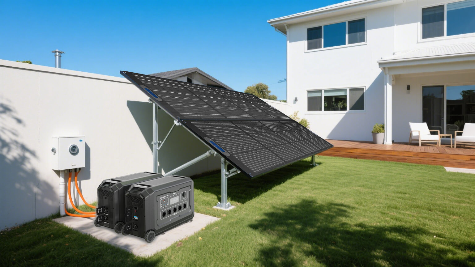 whole home solar generator