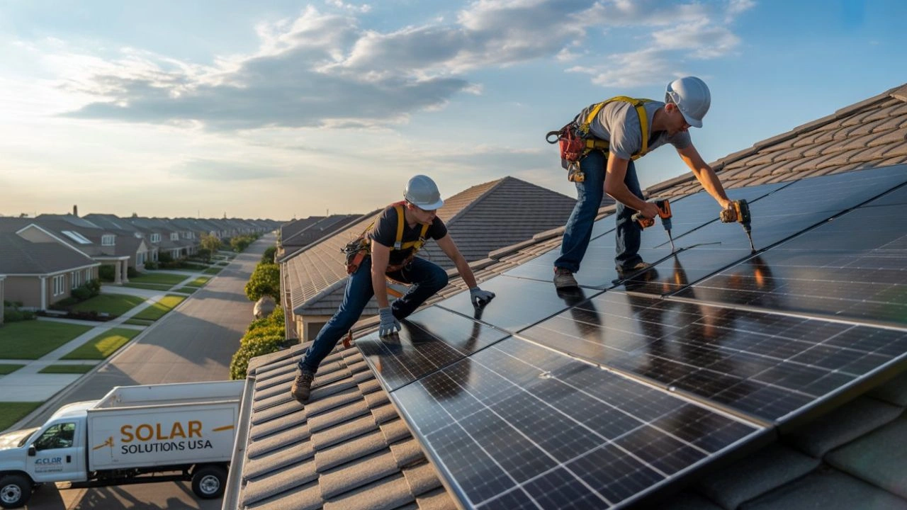 Commercial Solar Panel Installation USA