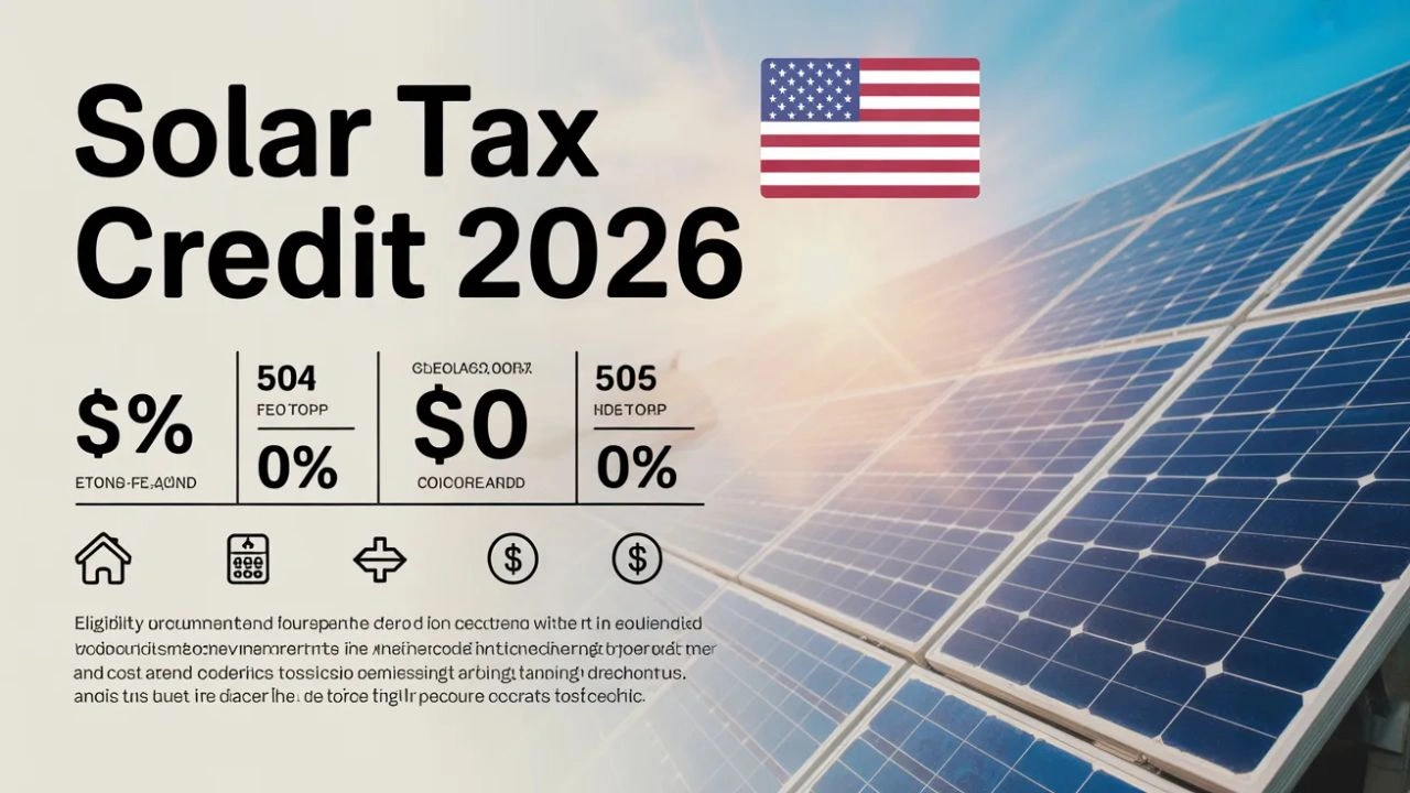 solar tax credit 2026 USA